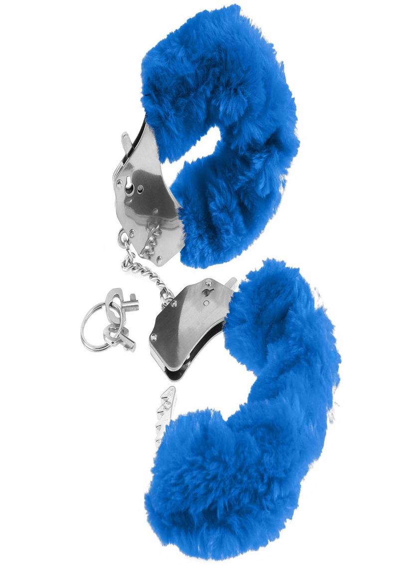 Fetish Fantasy Furry Cuffs Blue