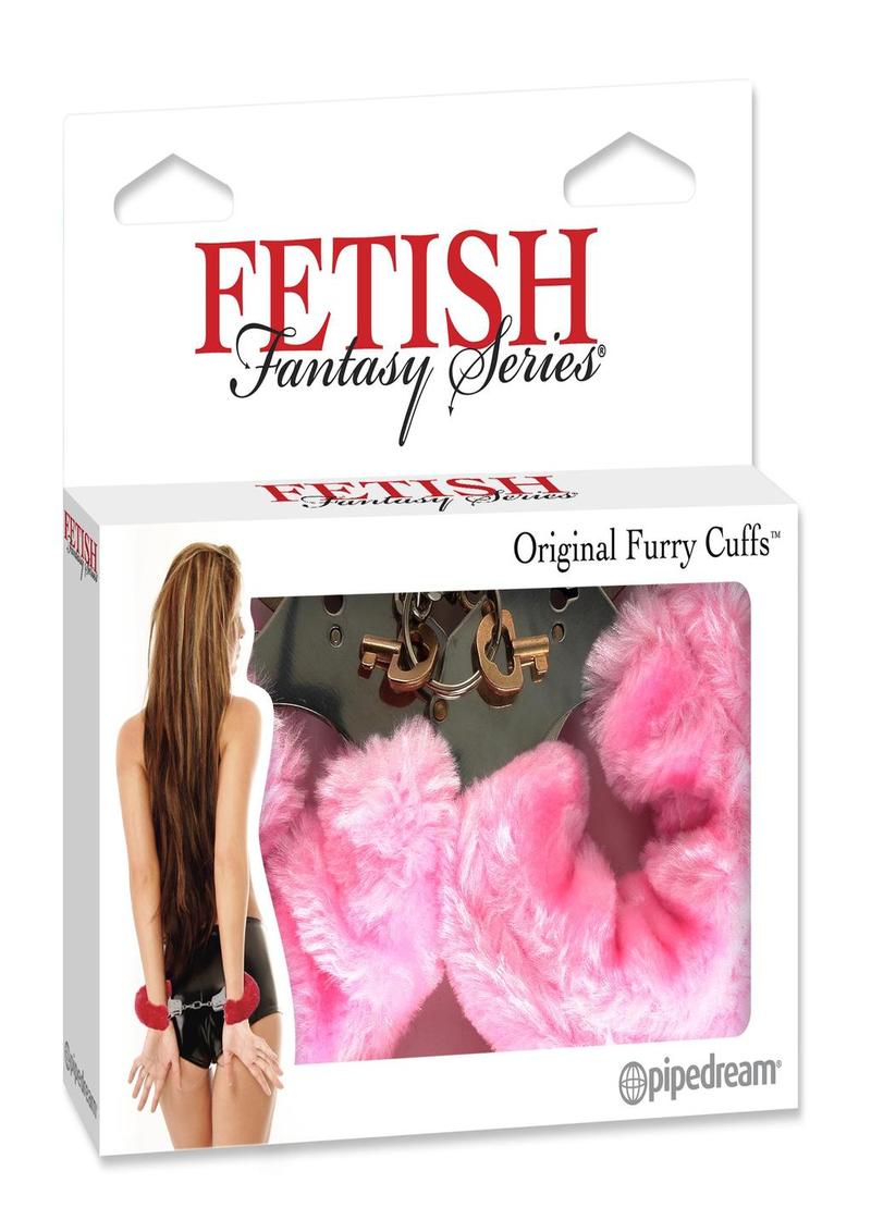 Fetish Fantasy Furry Cuffs Pink