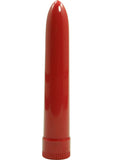 LADYS MOOD 7 INCH PLASTIC VIBRATOR RED