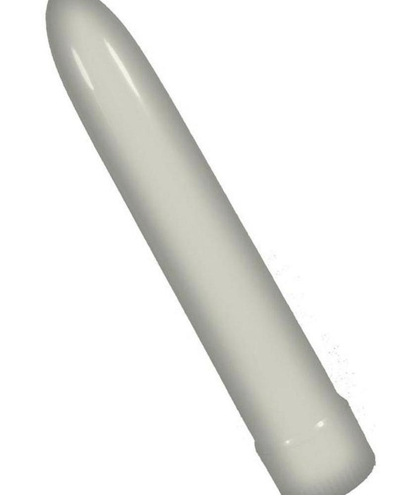 LADYS MOOD 7 INCH PLASTIC VIBRATOR IVORY