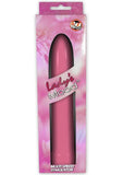 LADYS MOOD 7 INCH PLASTIC VIBRATOR PINK