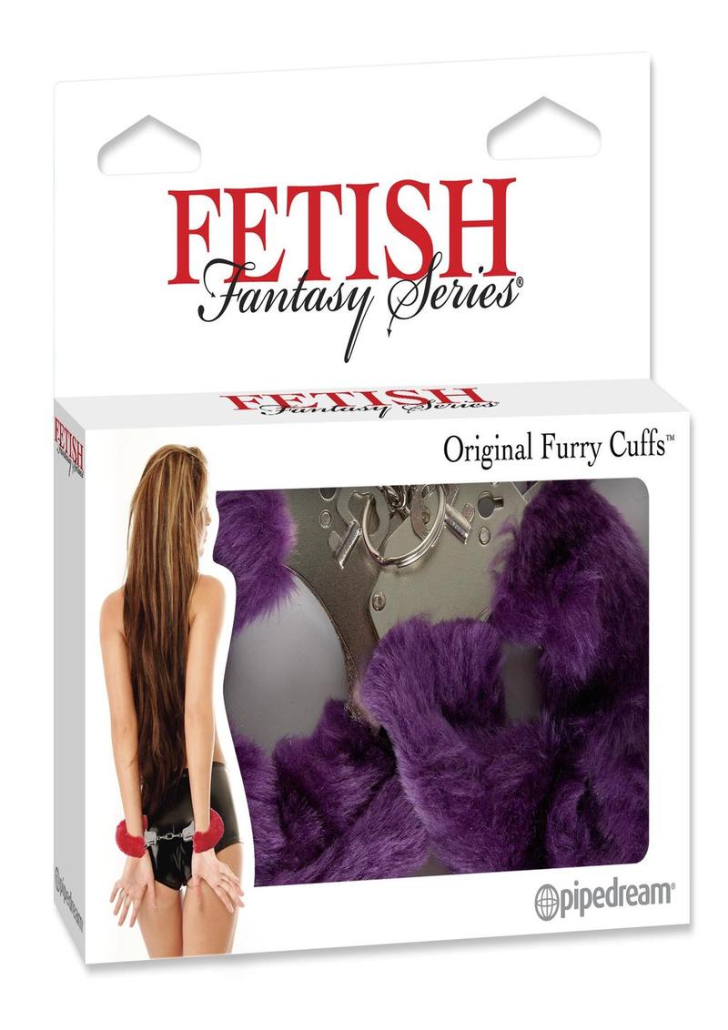 Fetish Fantasy Furry Cuffs Purple