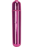 Bala Power Bullet Extended impermeable color rosa metalizado de 3,5 pulgadas