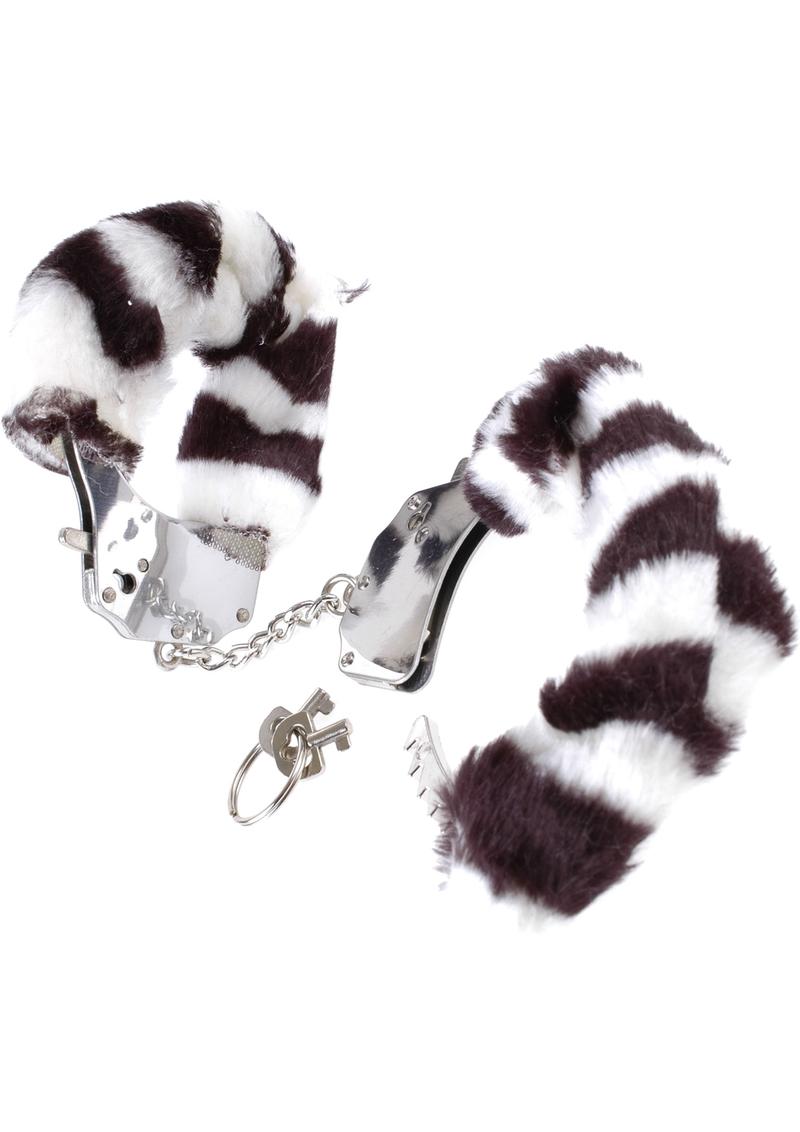 Fetish Fantasy Furry Cuffs Zebra