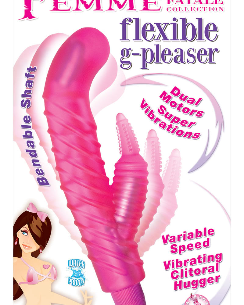 Colección Femme Fatale Flexible G Pleaser Multispeed Impermeable Rosa
