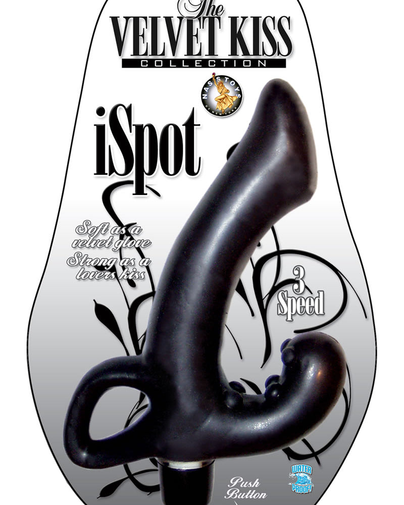 Colección Velvet Kiss iSpot Multispeed Impermeable Negro
