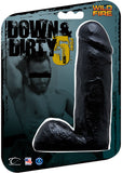 Down and Dirty 5.75 inch Dong Black