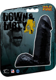 Down and Dirty 4.75 inch Dong Black