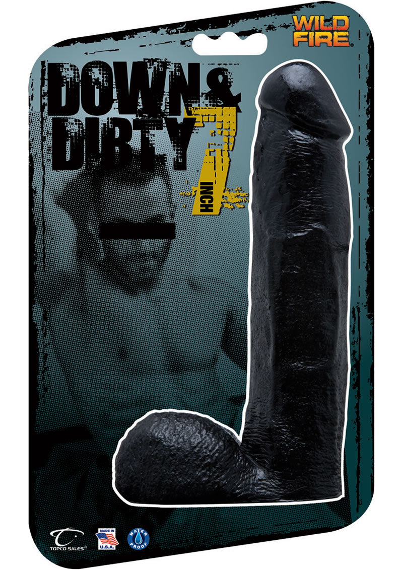 Down and Dirty 7 inch Dong Black