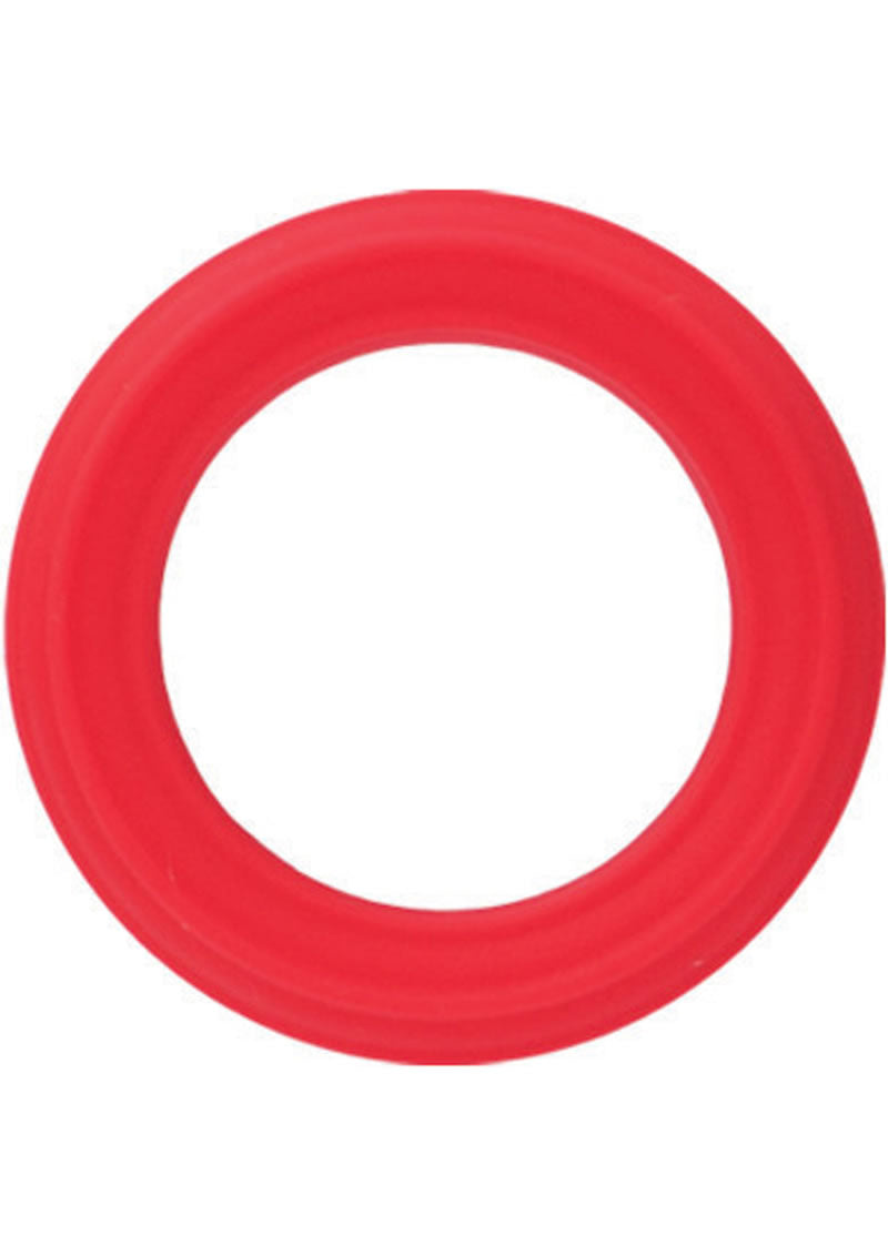 Adonis - Caesar Silicone Rings - Red