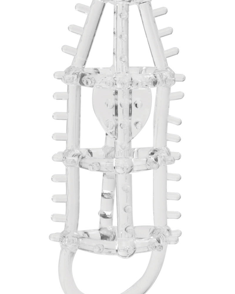 Jaula para pene Ultimate de 5 pulgadas transparente