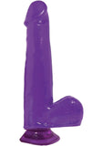 Basix 7.5 pulgadas Dong con ventosa púrpura