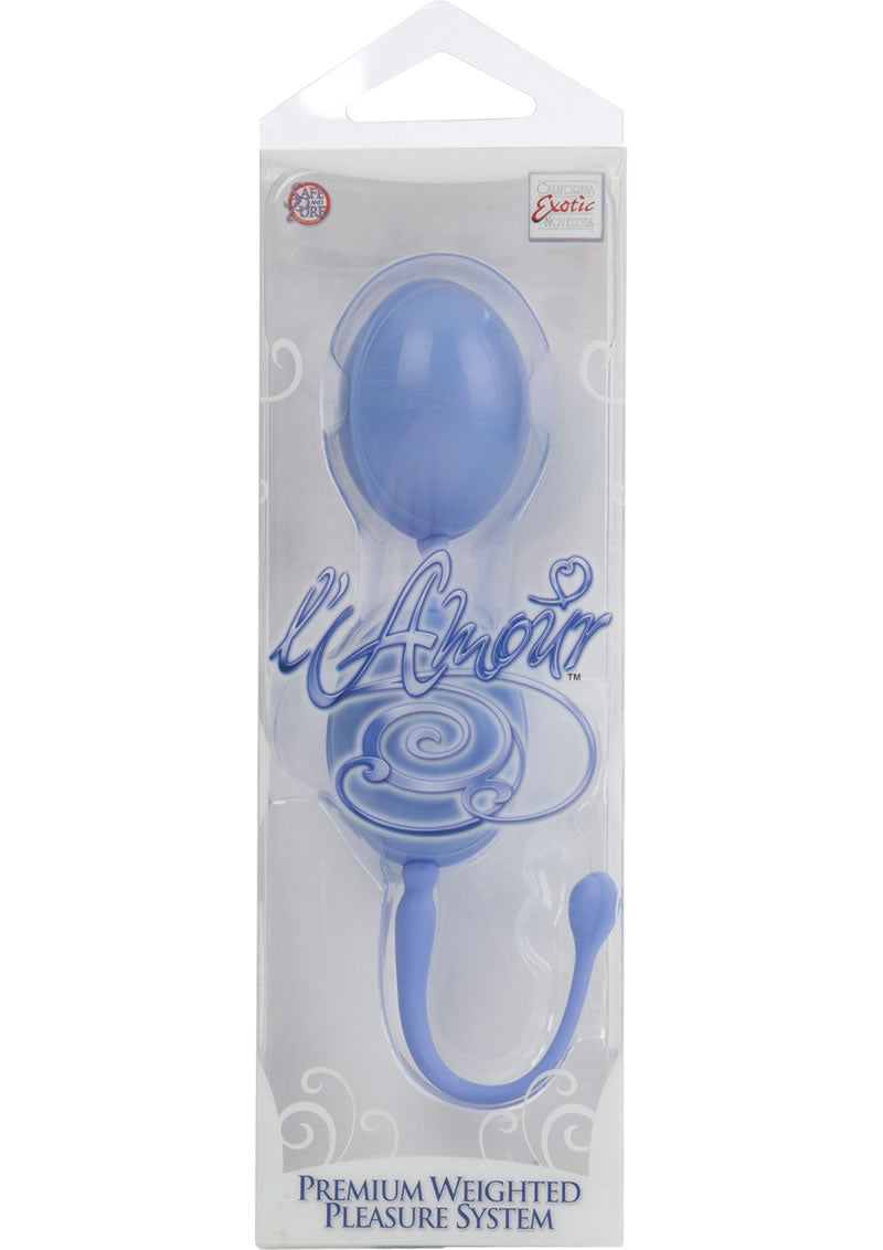 BOLAS DE KEGEL CON PESO DE PLACER PREMIUM L AMOUR AZULES