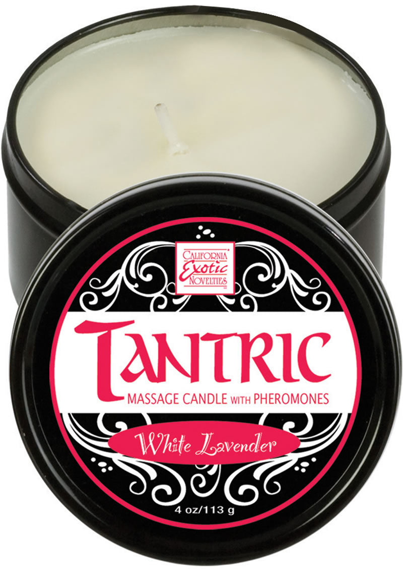 Tantric Massage Candle White Lavender