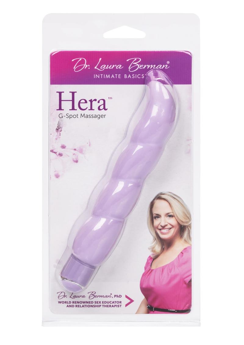 Dr Laura Berman Intimate Basics Hera Massager Waterproof Purple