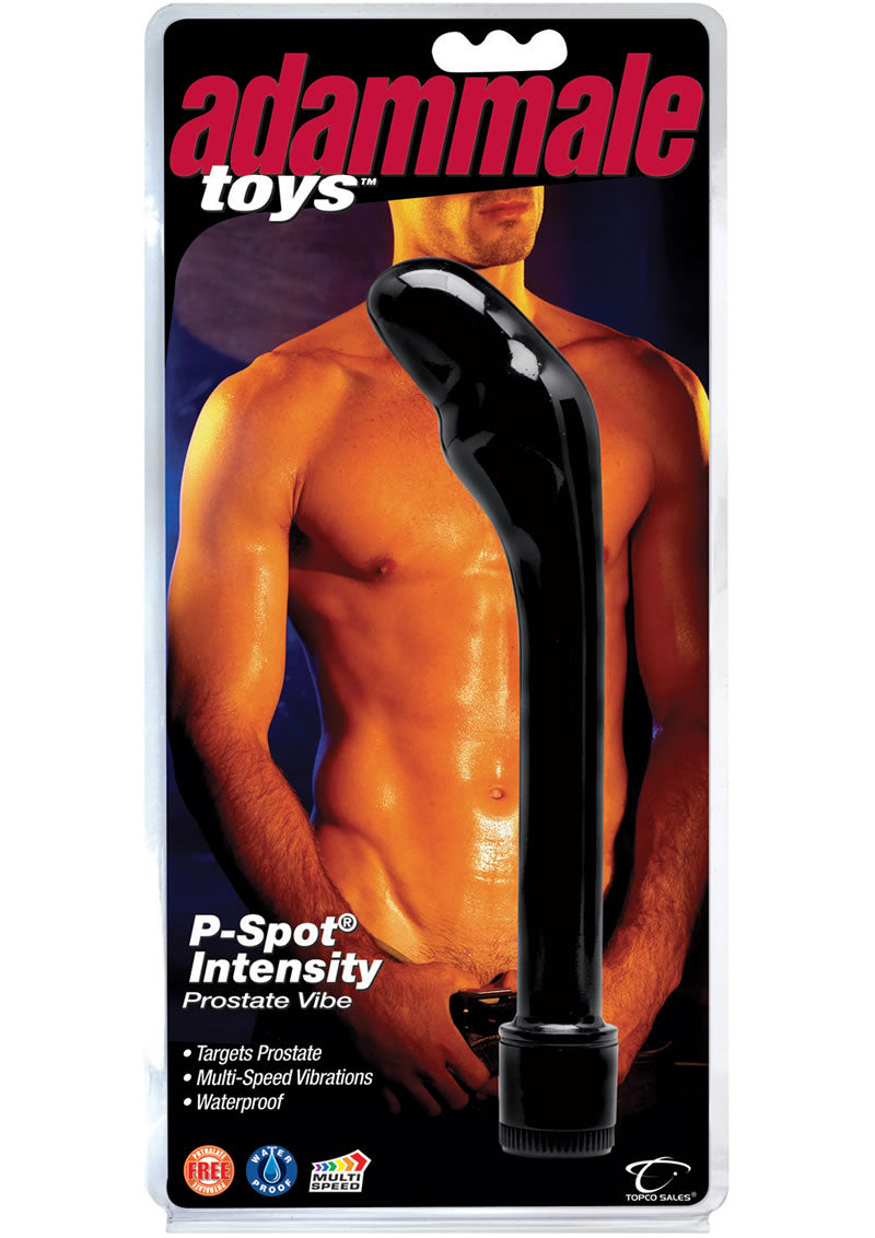 Adam - Vibrador para intensificar el punto P masculino - Negro