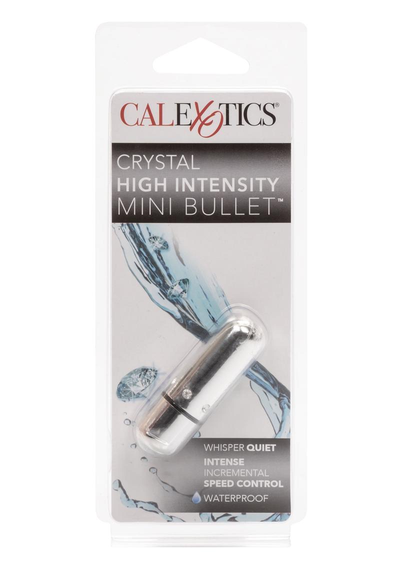 Mini bala de cristal de alta intensidad, resistente al agua, color plateado