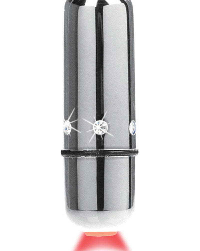 Crystal High Intesity Mini Bullet Waterproof Silver