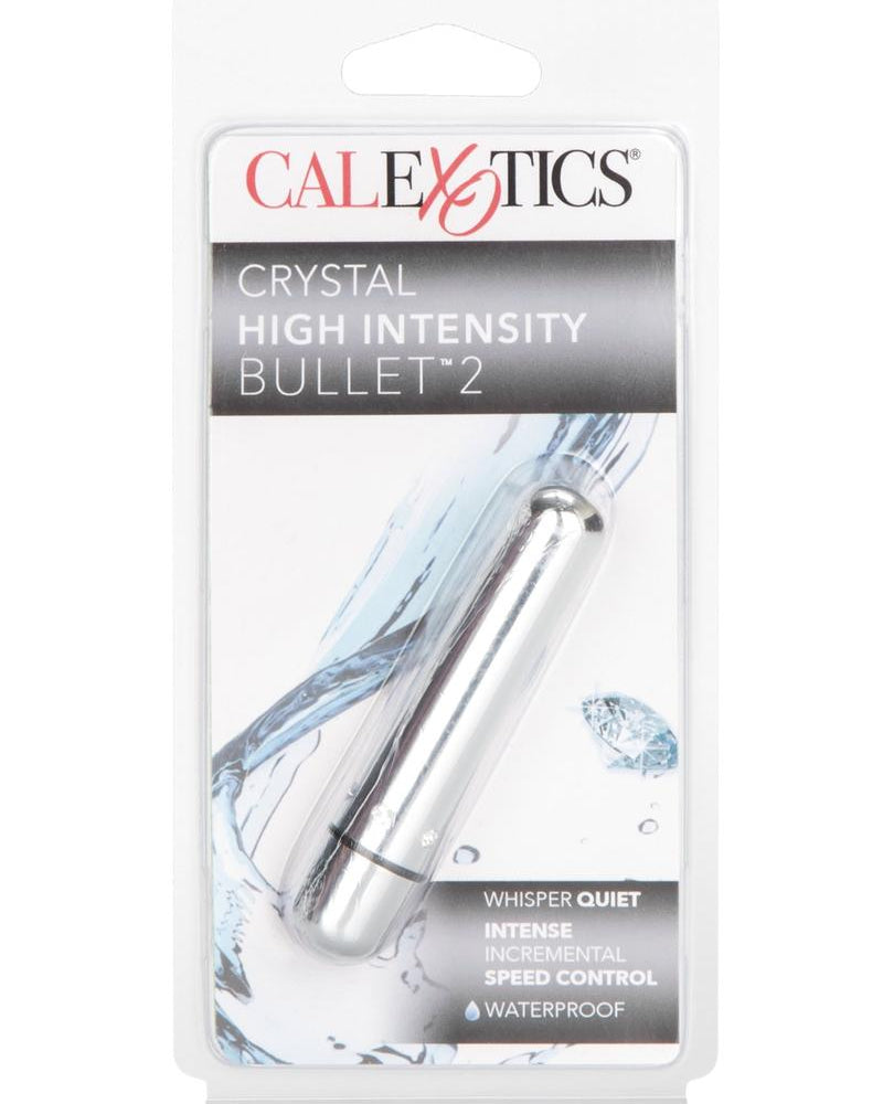 Crystal High Intensity Bullet 2 - Bala impermeable color plata