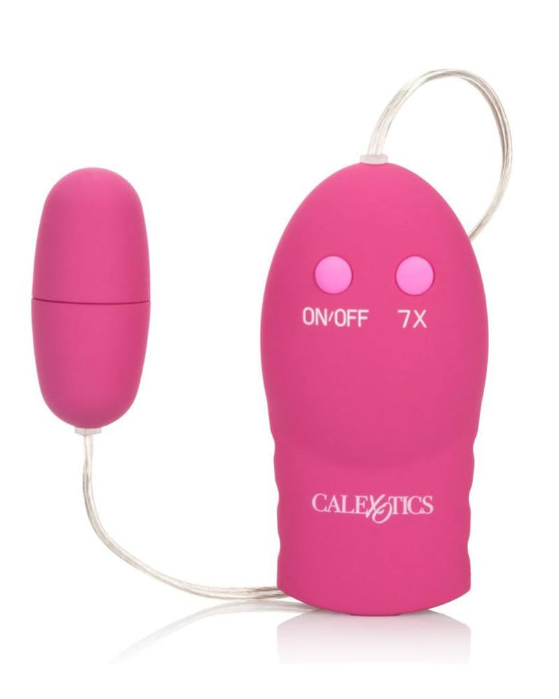 Bala Power Play de 7 funciones con acabado satinado, resistente al agua, de 2,25 pulgadas, color rosa