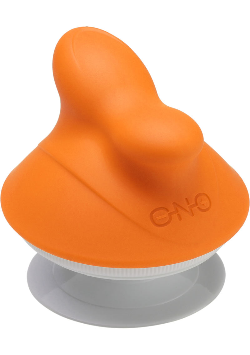 Masajeador corporal de silicona Ono Cleo resistente al agua color naranja