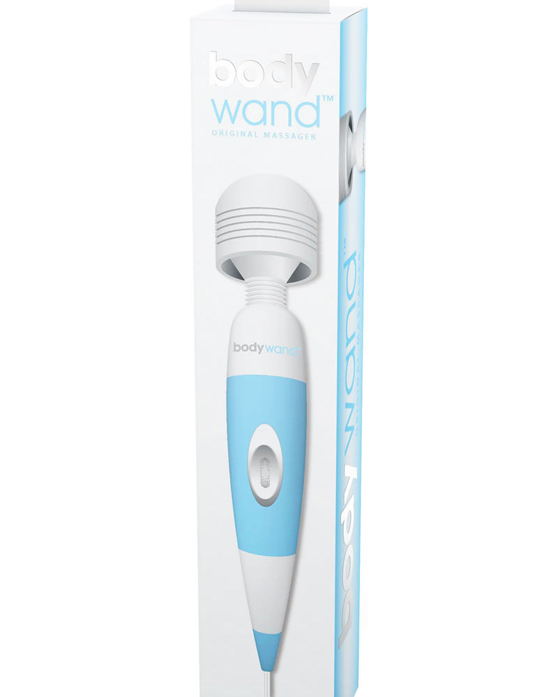 Masajeador enchufable Bodywand azul
