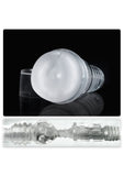 Fleshlight Ice Crystal Butt Textured Masturbator Clear 10 Inch