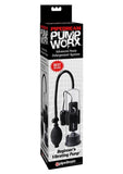 Pump Worx Beginners Vibrating Pump With Cock Ring Clear
