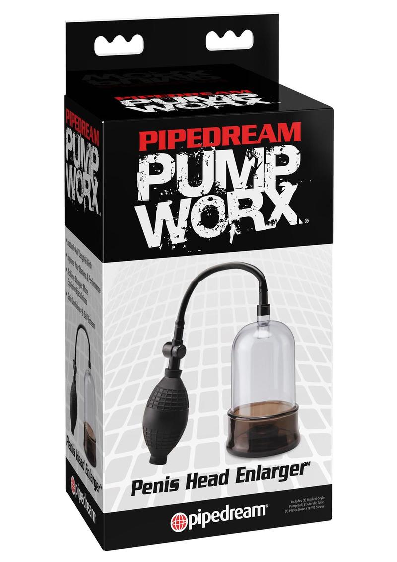 Pump Worx Penis Head Enlarger Clear