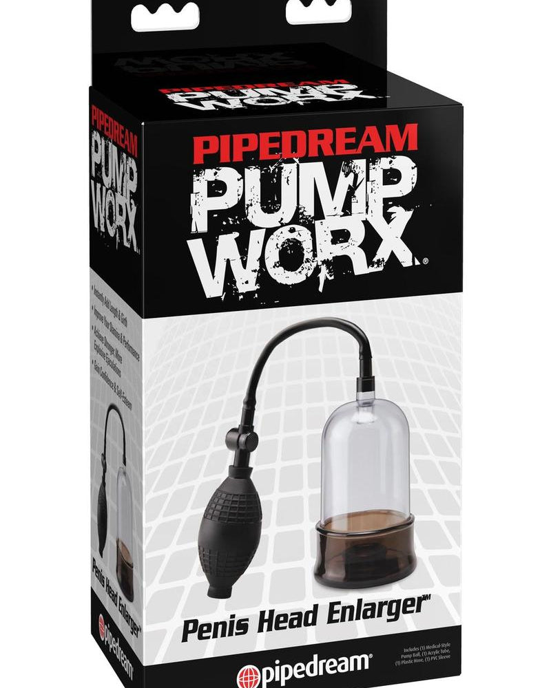 Pump Worx Penis Head Enlarger Clear