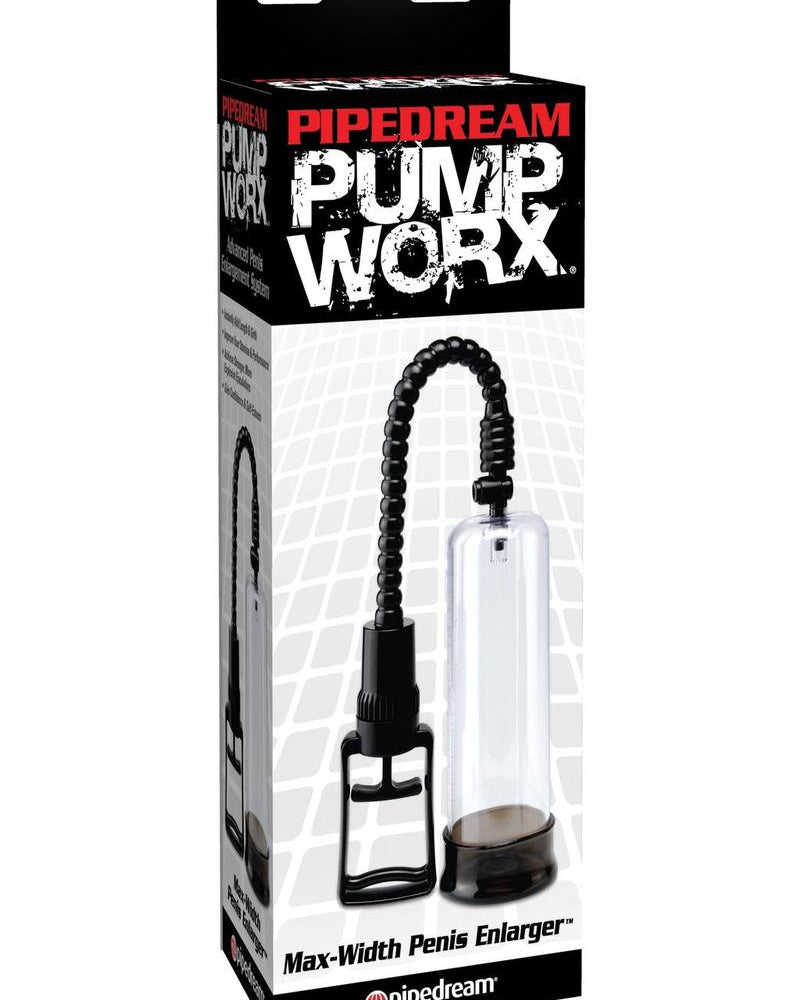Pump Worx Max Width Penis Enlarger Clear