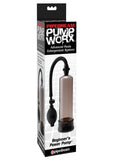 Pump Worx Beginners Power Pump With Cockring Smoke