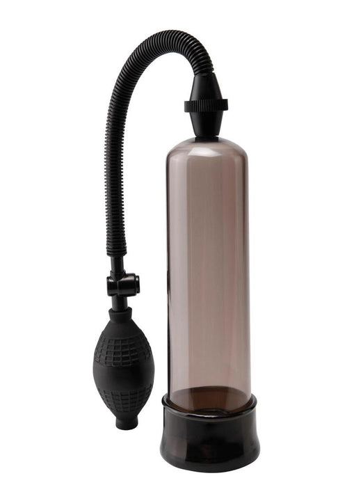 Bomba de potencia para principiantes Pump Worx con anillo para el pene Smoke