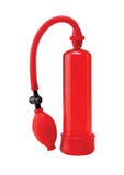 Pump Worx Beginners Power Pump With Cockring Red