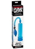 Pump Worx Beginners Power Pump With Cockring Blue