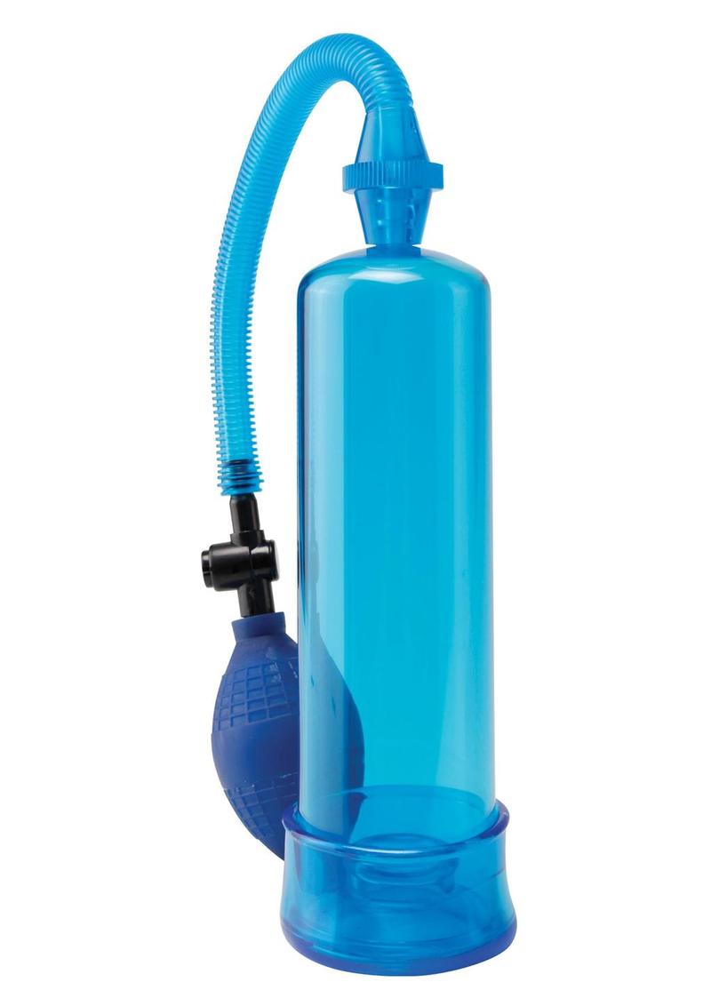 Pump Worx Beginners Power Pump With Cockring Blue