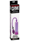 Pump Worx Beginners Power Pump With Cock Ring Purple