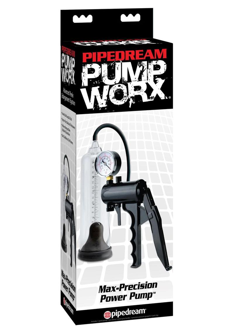 Pump Worx Max Precision Power Pump Clear