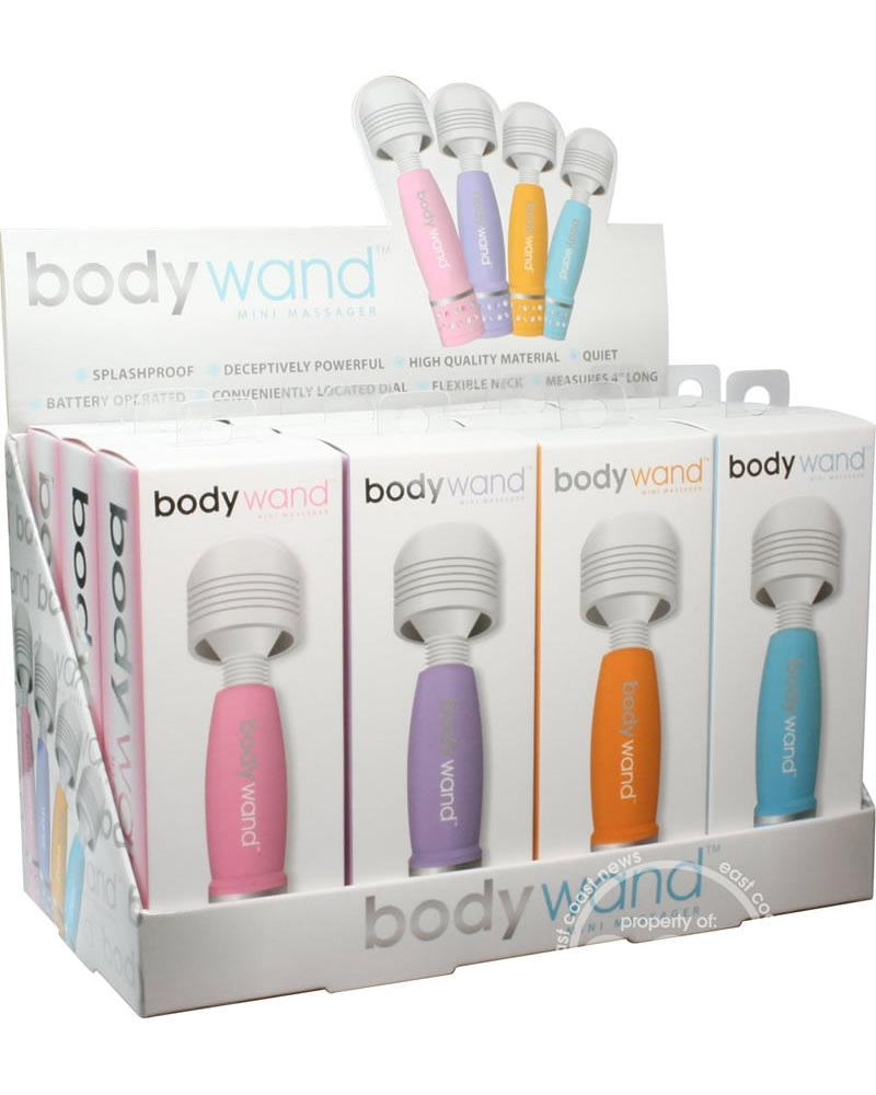 Mini masajeador Bodywand, 12 unidades, colores surtidos