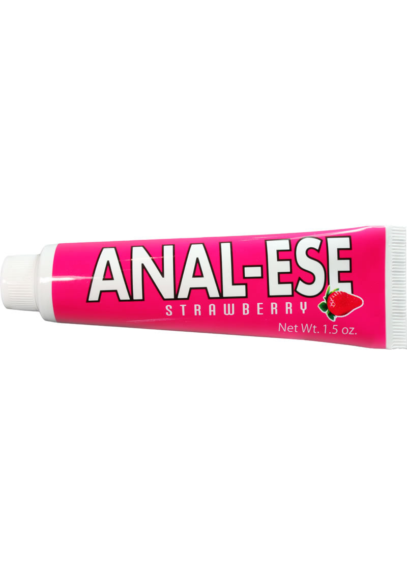 Lubricante anal Anal Ese sabor fresa, 1,5 onzas