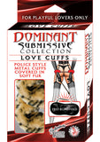 Dominant Submissive Love Cuffs Leopard