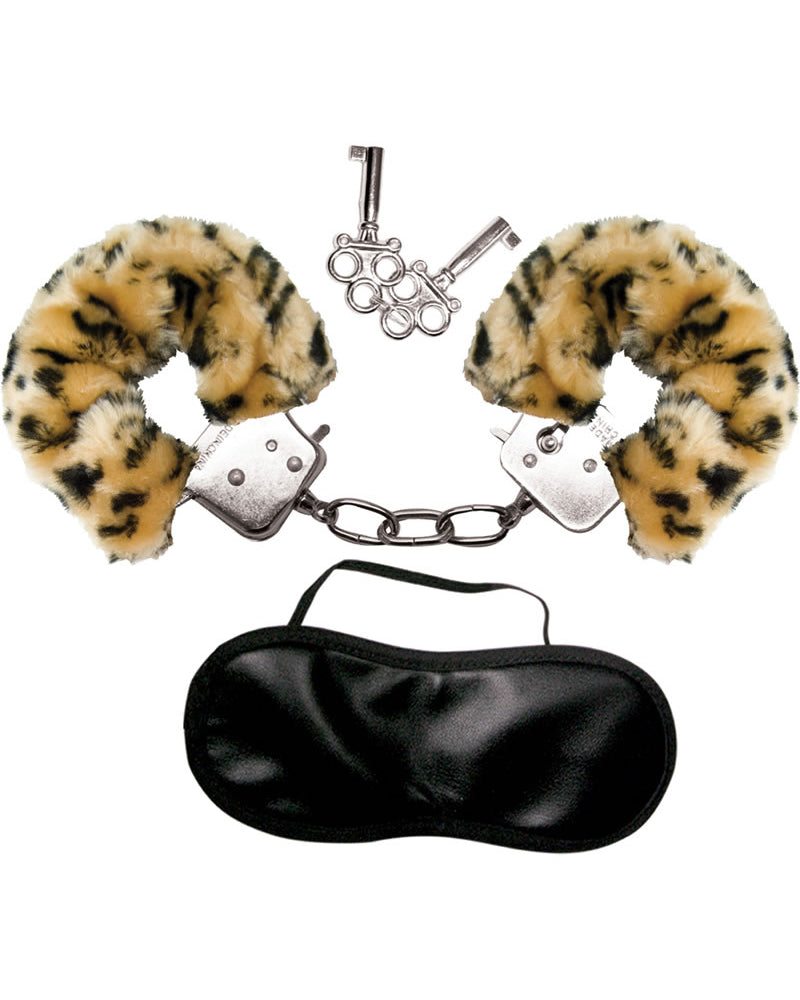 Esposas de amor dominantes y sumisas con diseño de leopardo