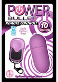 Control remoto Power Bullet resistente al agua de 3 pulgadas, color morado