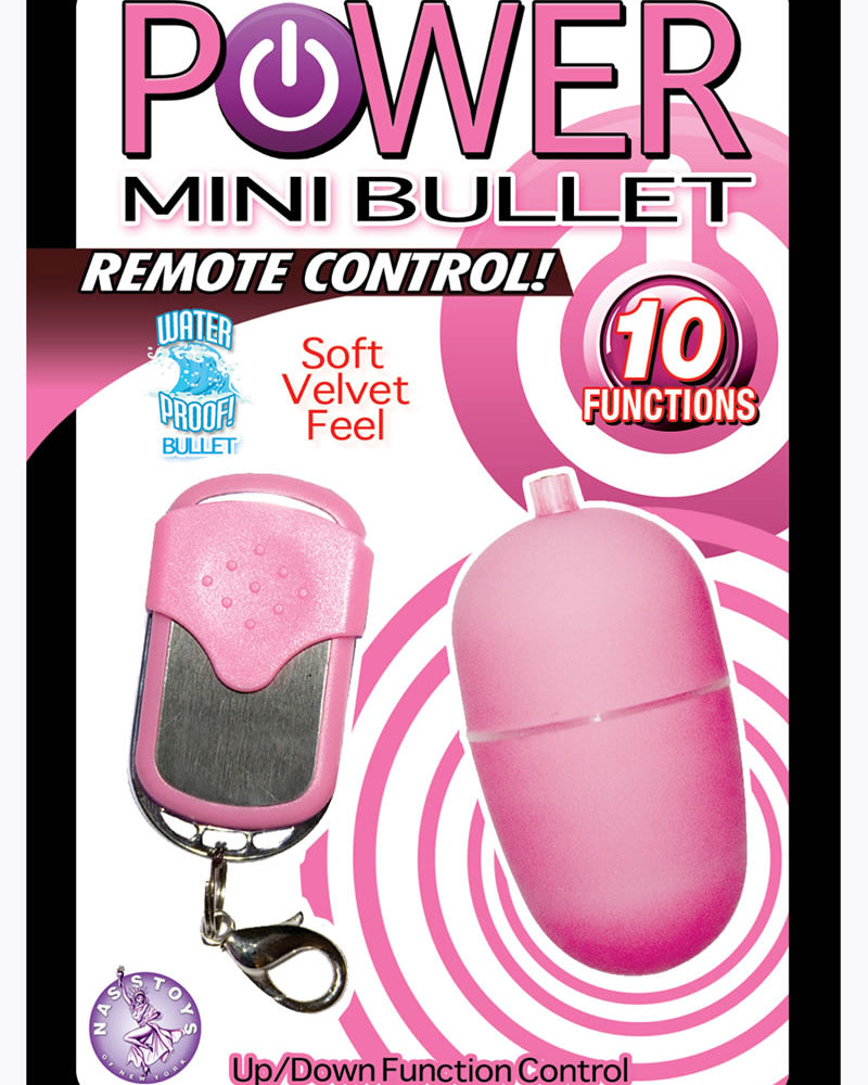 Mini bala de control remoto Power resistente al agua de 2,25 pulgadas, color rosa