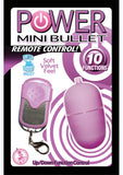 Minibala Power con control remoto, resistente al agua, de 2,25 pulgadas, color morado