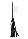Sex and Mischief Faux Leather Flogger Black