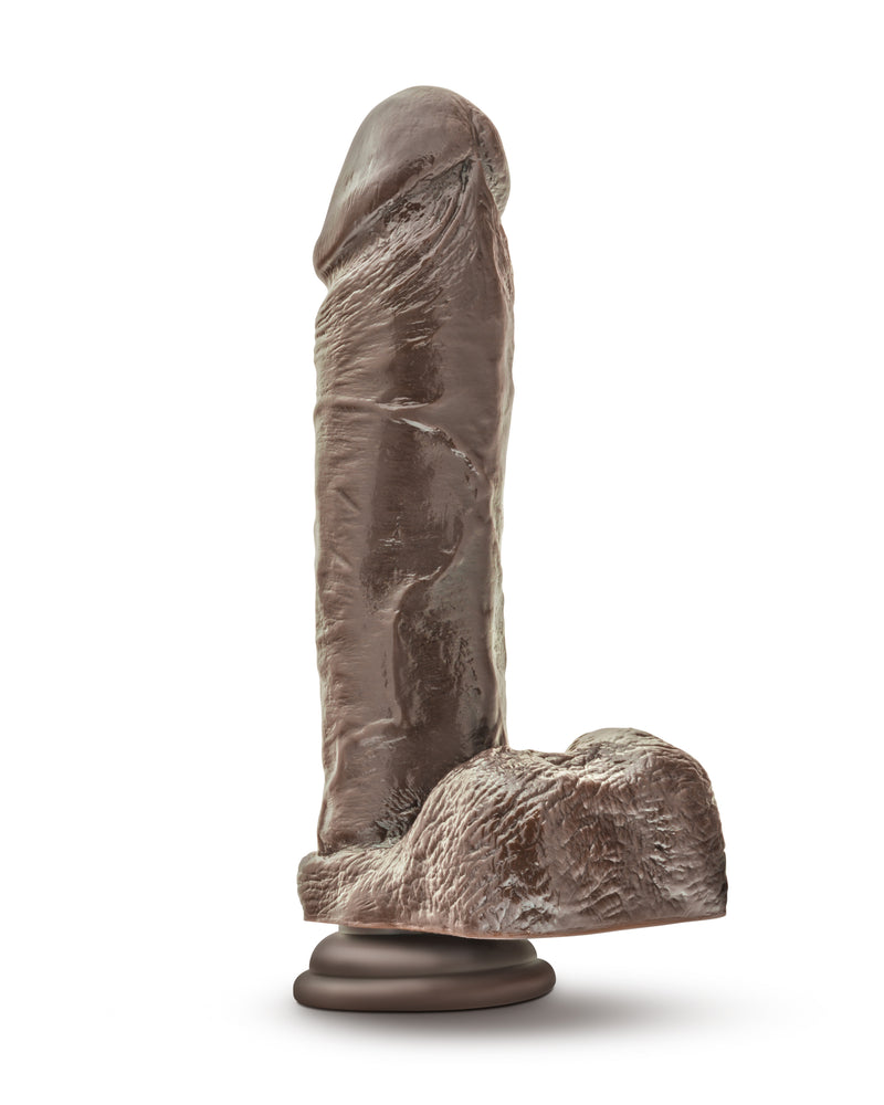 "Dr. Skin - Mr. Magic - 9 Inch Dildo - Chocolate BL-15476"