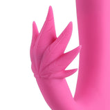 "Maui 420 Series - Dual Motor G-Spot Pot Leaf - Rechargeable Vibrator - Pink MTMA2001LF"