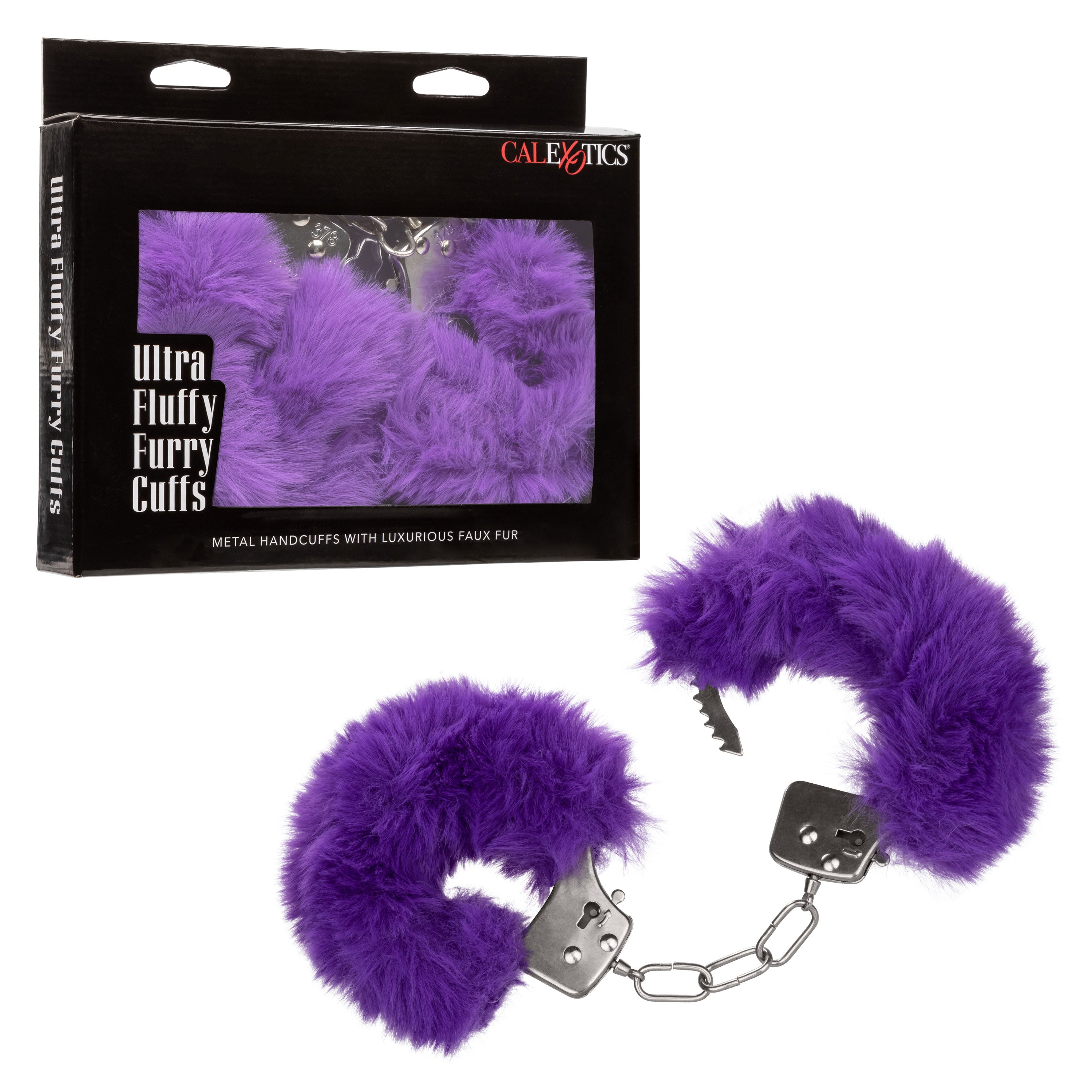 "Ultra Fluffy Furry Cuffs - Purple SE2651603"