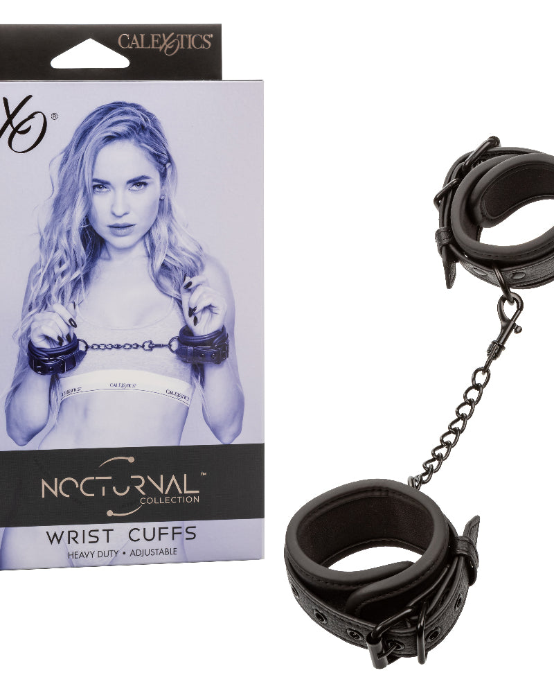 "Nocturnal Collection Wrist Cuffs - Black SE2678153"